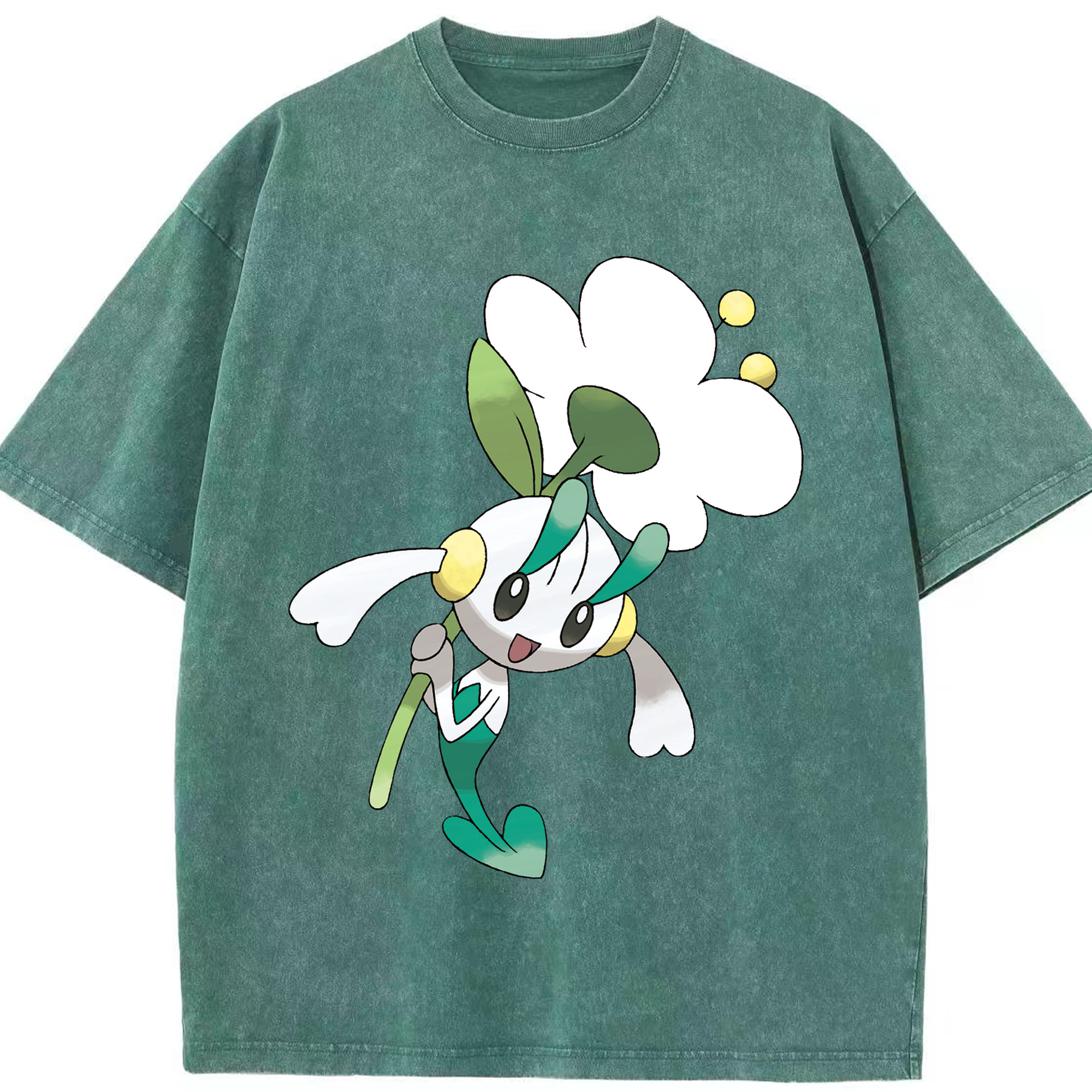 （画像用） ポケットモンスター Pokémon 綿100% ヴィンテージ風 半袖Tシャツ（フロントプリント）